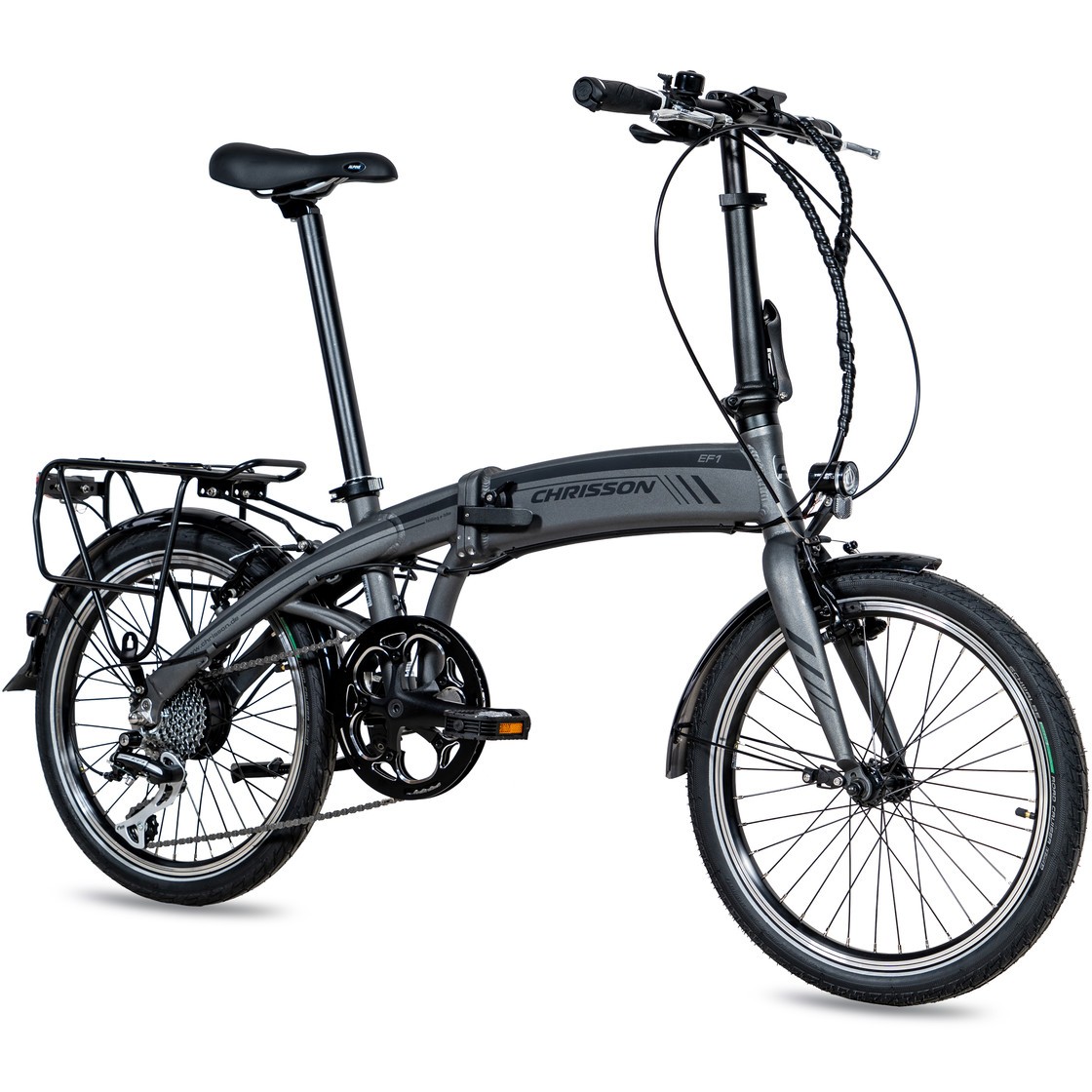Xplorer Zložljivo Električno kolo EF1 GREY MATT
