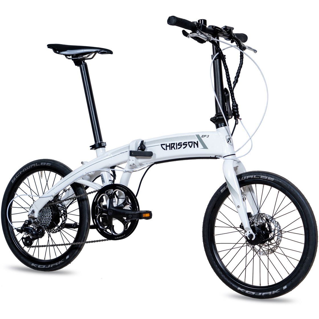 Xplorer Zložljivo Električno kolo EF3 White