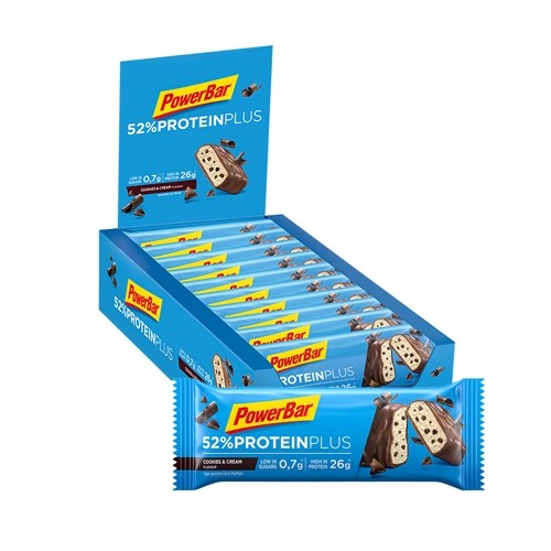 Powerbar Protein Plus Bar 52% (20x50g) Cookies & Cream