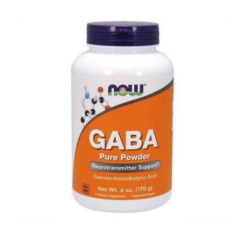 Now Foods Gaba Powder (170g) Unflavored