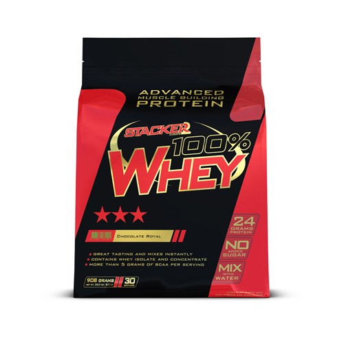Stacker2 100% Whey (908g) Chocolate Royal