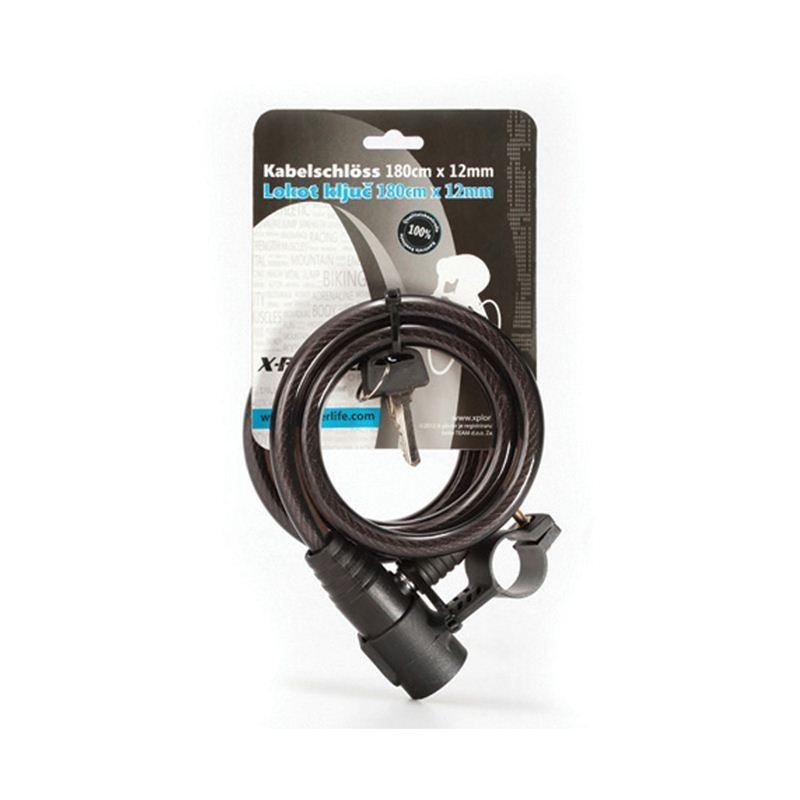 Xplorer žičani lokot 10x1800 mm