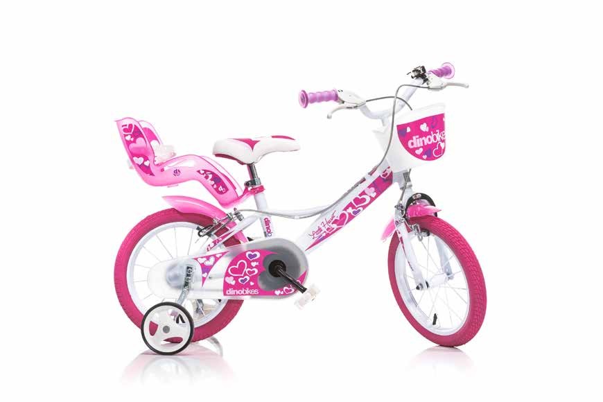Otroško kolo Dino Little Heart 16"