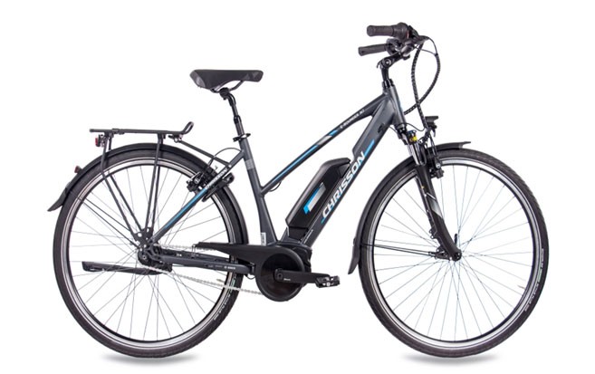 Xplorer Električno kolo CHRISSON E-ROUNDER GREY BC0014206029
