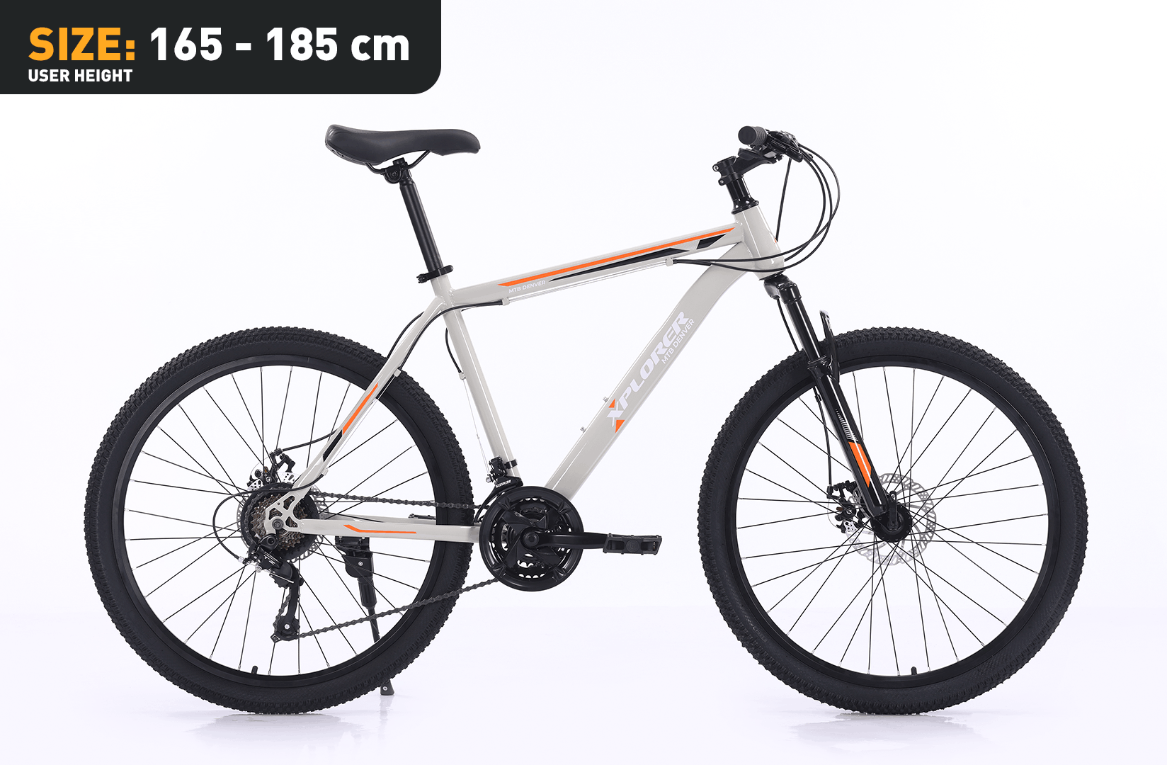 Xplorer MTB kolo DENVER Sivo 26"