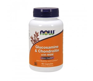 Now Foods Glucos 500/ Chond 400/ MSM 90 (90) Standard