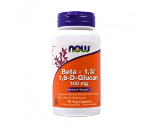 Now Foods Beta 1,3/1,6- D -Glucan 100 mg (90) Standard