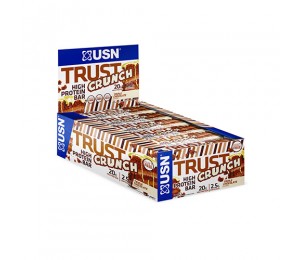 Usn Trust Crunch Bars (12x60g) Fudge Brownie