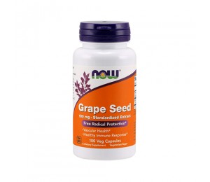 Now Foods Grape Seed 100 mg Standardized Extract (100 vcaps) Unflavoured