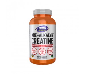 Now Foods Kre-Alkalyn Creatine (240 vcaps) Unflavoured