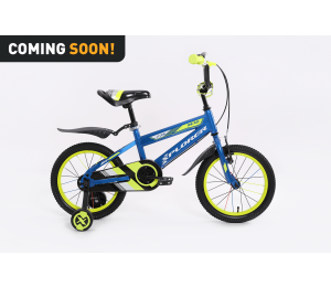 Xplorer kids bicycle NEXO navy blue-yellow 16"