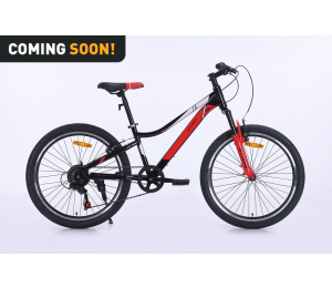 Otroško kolo Xplorer VELTRION Black-Red 24"