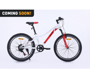 Otroško kolo Xplorer WANAKA White-Red 24"